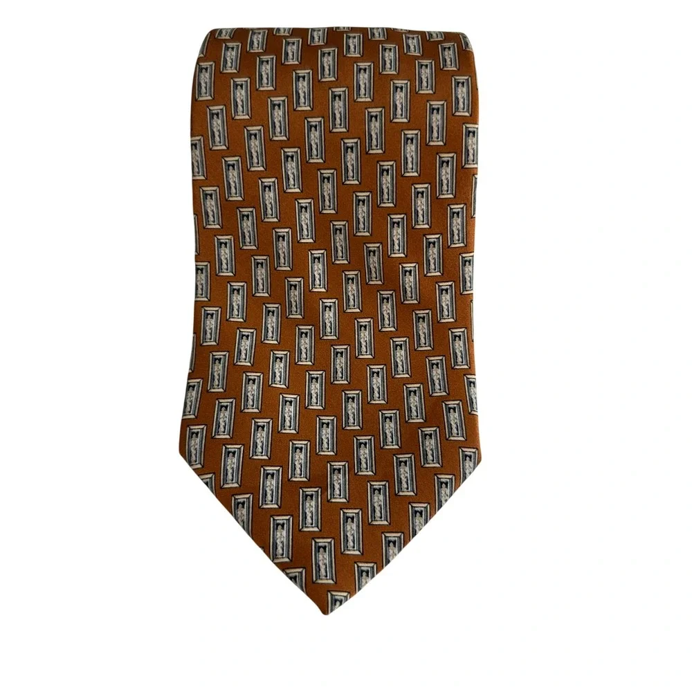 Brioni silk necktie